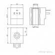 Cívka pro ventil 400501-3