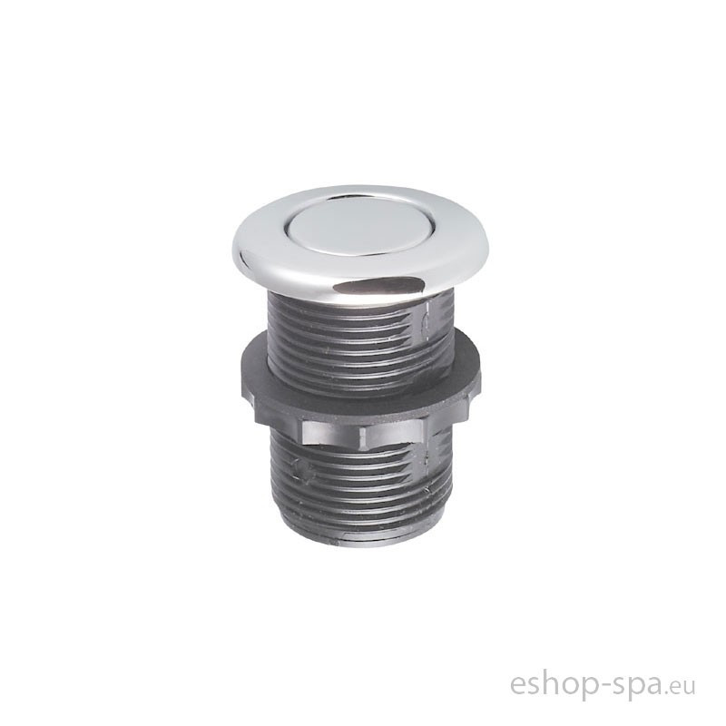 Pneumatické tlačidlo 43mm biele