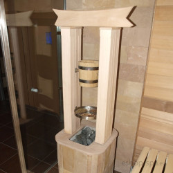 Mechanické vedierko do bylinkovej kabíny - stojace