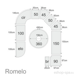 Sedák Romelo 150