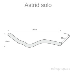 Ležadlo Astrid solo
