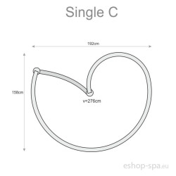 Sprcha Single C