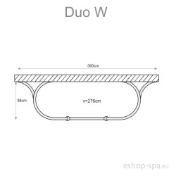 Sprcha Duo W