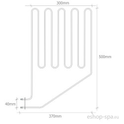Náhradní spirála 2,4kW