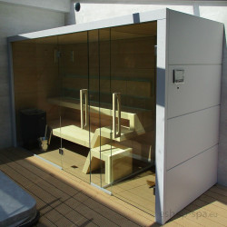 Sauna ModernLine + shower