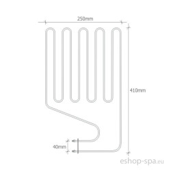 Náhradná špirála pre pec Harvia 1,5kW