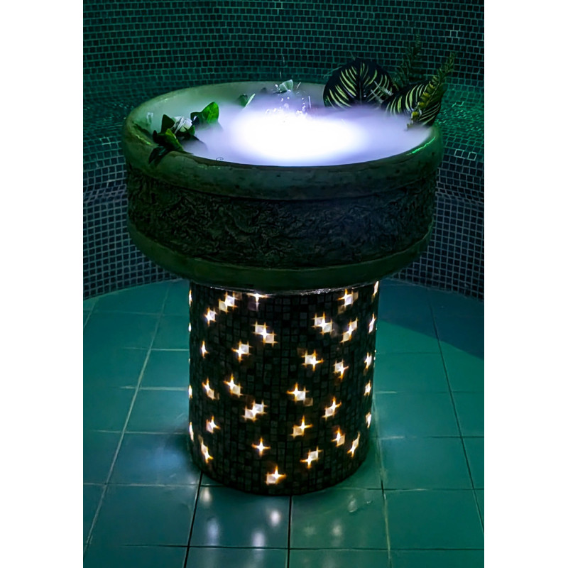 Efektová fontána pre wellness