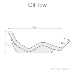 Ležadlo Olli low